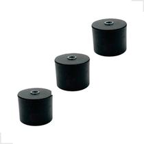Kit 3 Unidades Especial Berço Roller Reboque Embarcação Náutica 6,5x5,0cm Kit 3 Unidades Especial Berço Roller Reboque Embarcação Náutica 6,5x5,0cm