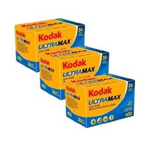 Kit 3 Unidades - Filme Kodak Ultramax Iso 400 36 Poses