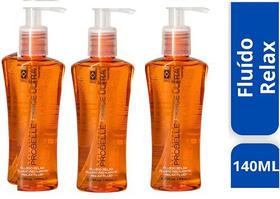 kIT 3 unidades Fluido Relax Force Ultra 140ml Probelle