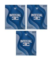 Kit 3 unidades Intestal 3C Prowin Pharma com 30 sachês