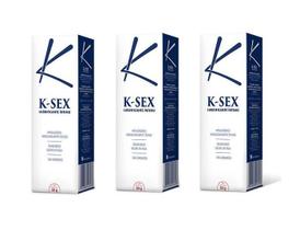 Kit 3 Unidades K-Sex Lubrificante Íntimo Gel 50G - K.Sex