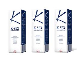 Kit 3 unidades K-sex Lubrificante íntimo gel 50g