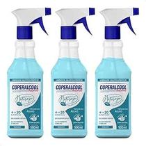 Kit 3 Unidades Limpador Coperalcool Bacfree Segredos da Natureza - 500ml - Frescor das Águas Kit 3 Unidades Limpador Coperalcool Bacfree Segredos da Natureza - 500ml - Frescor das Águas