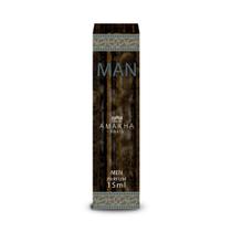 Kit 3 Unidades Man 15 ml Perfume Masculino Amakha Paris Kit 3 Unidades Man 15 ml Perfume Masculino Amakha Paris