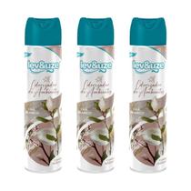 Kit 3 Unidades Odorizador de Ambiente Leveuze Chá Branco 400ml/180g