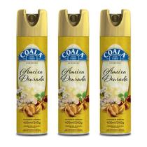 Kit 3 Unidades Odorizante Ambiente Aerossol Ameixa Dourada Coala 400ml/240g Kit 3 Unidades Odorizante Ambiente Aerossol Ameixa Dourada Coala 400ml/240g