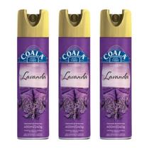 Kit 3 Unidades Odorizante de Ambiente Aerossol Lavanda Coala 400ml/240g Kit 3 Unidades Odorizante de Ambiente Aerossol Lavanda Coala 400ml/240g
