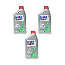 Kit 3 Unidades Óleo Motor Mobil Super 5W30 SP Dexos 1 Sintético 1L Kit 3 Unidades Óleo Motor Mobil Super 5W30 SP Dexos 1 Sintético 1L