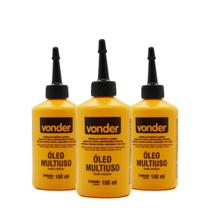 Kit 3 unidades Oléo Multiuso Vonder 100ml Lubrificante Kit 3 unidades Oléo Multiuso Vonder 100ml Lubrificante