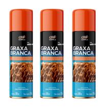 Kit 3 unidades orbigrax graxa branca 300ml/209g