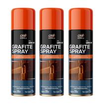 Kit 3 unidades orbispray grafite 175g/300ml