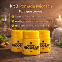 Kit 3 Unidades Pomada Micosan Original 50g com Uso Externo