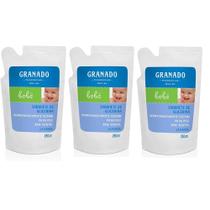 Kit 3 Unidades Refil Sabonete Líquido Glicerina Bebê 250ml - Granado