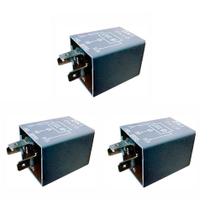 Kit 3 unidades - relé sinalizador acústico de farol aceso vw / ford / gm - dni 0410