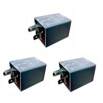 Kit 3 unidades - relé sinalizador acústico de farol aceso vw / ford / gm - dni 0410