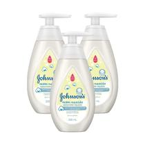Kit 3 Unidades Sabonete Liquido Johnsons Recem-Nascido 200ml