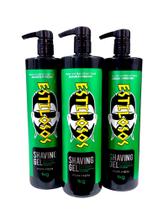 Kit 3 unidades Shaving Gel para barbear Estilosos 1kg