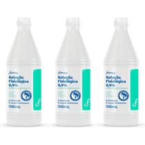 Kit 3 Unidades Soro Fisiologico Sorimax 0,9% 500ml