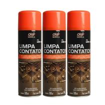 Kit 3 Unidades Spray Limpa Contato Eletrônico 300 ML Orbi Kit 3 Unidades Spray Limpa Contato Eletrônico 300 ML Orbi