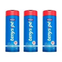 Kit 3 Unidades Talco Antisseptico Tenys Pe Baruel Original 100g Kit 3 Unidades Talco Antisseptico Tenys Pe Baruel Original 100g