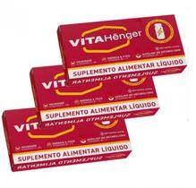 kit 3 unidades VitaHenger suplemento vitamínico 16 flaco 5ml kit 3 unidades VitaHenger suplemento vitamínico 16 flaco 5ml