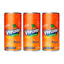 Kit 3 V9 Pump Drink Energetico Pre Treino Laranja 269ml Shark Pro Kit 3 V9 Pump Drink Energetico Pre Treino Laranja 269ml Shark Pro