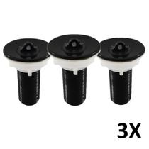 Kit 3 Válvula P/ Lavatório Cuba 7/8 com Tampa Preto Astra Kit 3 Válvula P/ Lavatório Cuba 7/8 com Tampa Preto Astra