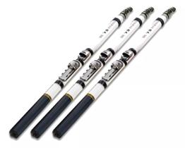 Kit 3 Vara De Pesca Telescópica 2,10 Metros Para Molinete Carbono Arenae II Kit 3 Vara De Pesca Telescópica 2,10 Metros Para Molinete Carbono Arenae II