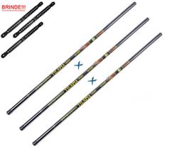 Kit 3 Varas Telescópicas Lamazon Tilápia 3607 (3,60 Metros) Kit 3 Varas Telescópicas Lamazon Tilápia 3607 (3,60 Metros)