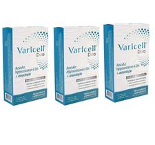 Kit 3 Varicell Duo 30 Cpr Varizes E Hemorroidas-Farmoquímica