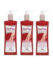 Kit 3 Variplex Creme Para As Pernas 300g
