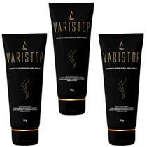 Kit 3 Varistop creme gel hidratante nutritivo contra varizes - VFarm