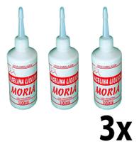Kit 3 Vaselina Líquida Industrial 100ml Moriá