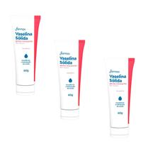 Kit 3 Vaselina Sólida Hidratante Bisnaga 60g - Farmax Kit 3 Vaselina Sólida Hidratante Bisnaga 60g - Farmax