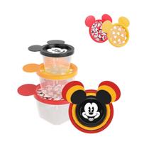 Kit 3 Vasilhas Potes Infantil Baby Marmita Lanche BPA Free