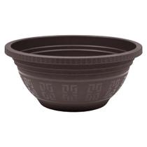 Kit 3 Vaso Redondo 6 Litros P/ Plantas Flores Frutíferas