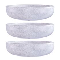 Kit 3 Vasos Bacia Safira Mármore 10cm Terrano Kit 3 Vasos Bacia Safira Mármore 10cm Terrano