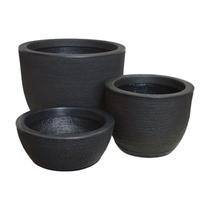 Kit 3 Vasos Bojo Escovado 1,2 e Bacia Escovada 1 Cód. JGRT13 Kit 3 Vasos Bojo Escovado 1,2 e Bacia Escovada 1 Cód. JGRT13