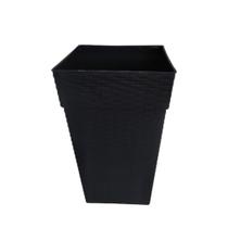 kit 3 vasos coluna quadrado plantas 28L/17L/10L