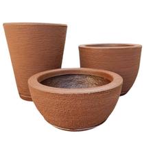 Kit 3 Vasos Coluna Redonda Escovada 1 e Bojo Escovado 1 e Bacia Escovada 1 Cód. JGRT18 JG Kit 3 Vasos Coluna Redonda Escovada 1 e Bojo Escovado 1 e Bacia Escovada 1 Cód. JGRT18 JG