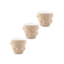 Kit 3 Vasos de Flores Plantas Cachepot 3D Floreira de Mesa Decor 700ml Plasvale Pequeno Borboletas Kit 3 Vasos de Flores Plantas Cachepot 3D Floreira de Mesa Decor 700ml Plasvale Pequeno Borboletas