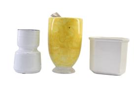 Kit 3 Vasos Decorativos Plantas Flores Arranjos Jardim Kit 3 Vasos Decorativos Plantas Flores Arranjos Jardim