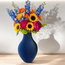 Kit 3 Vasos Felícia Decoração Quarto Sala Moderno Minimalista Design Orgânico