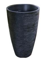 Kit 3 Vasos Planta 65x40+ 80x50+ 45X30 Oval Moderno Polietileno