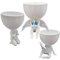 Kit 3 Vasos Plantas Nossa Senhora d Graças Capelinha Oração Kit 3 Vasos Plantas Nossa Senhora d Graças Capelinha Oração
