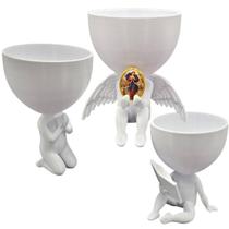 Kit 3 Vasos Plantas Nossa Senhora Desatadora Nos Capelinha Kit 3 Vasos Plantas Nossa Senhora Desatadora Nos Capelinha