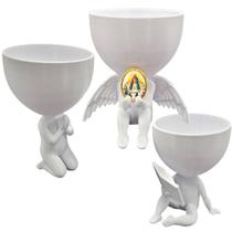 Kit 3 Vasos Plantas Nossa Senhora do Bom Parto Capelinha Kit 3 Vasos Plantas Nossa Senhora do Bom Parto Capelinha