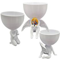 Kit 3 Vasos Plantas Nossa Senhora Rosario Capelinha Oração Kit 3 Vasos Plantas Nossa Senhora Rosario Capelinha Oração