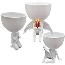 Kit 3 Vasos Plantas Santas Chagas de Jesus Capelinha Oração