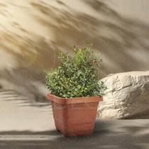 Kit 3 Vasos Plástico Para Jardim Reforçado Extra Grande 29 Litros